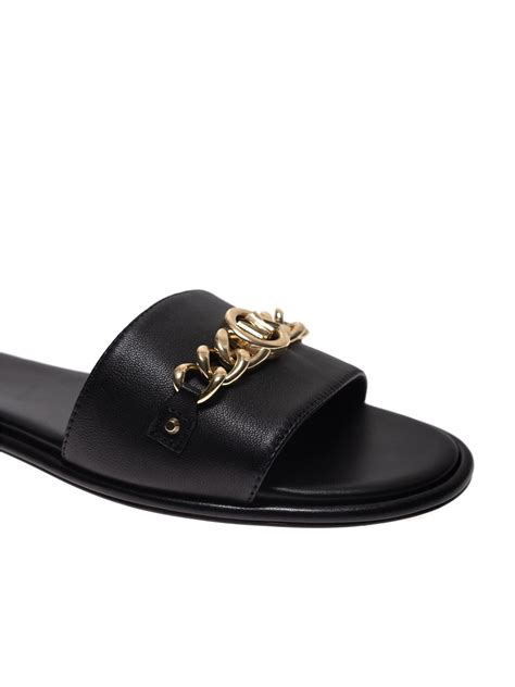 michael kors rina slides|Michael Kors Women's Rina Cozy Slide Sandals .